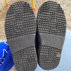 ムートンブーツ　ブーツ　ボアシューズ　冬靴　17cmの画像