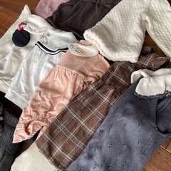 【80サイズ】秋冬服　10点まとめ売りの画像