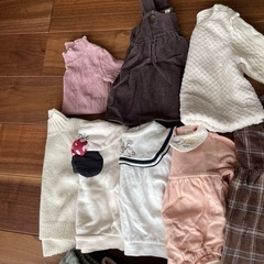 【80サイズ】秋冬服　10点まとめ売りの画像