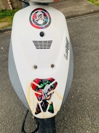 スズキ　レッツツー  ヘルメットfree free free