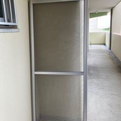 市営住宅　網戸　ベランダ側2枚