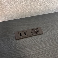ベッド　ダブル　収納・コンセントあり　　の画像
