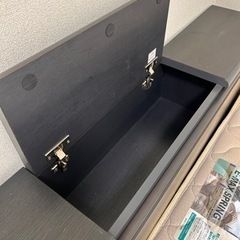 ベッド　ダブル　収納・コンセントあり　　の画像