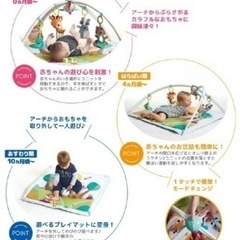 Tiny Love タイニーラブ ベビージム プレイジム プレイマットの画像