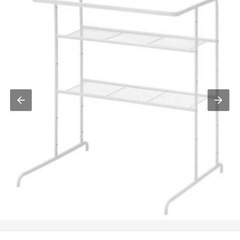 IKEA ラッスリグ　押入れ収納棚
