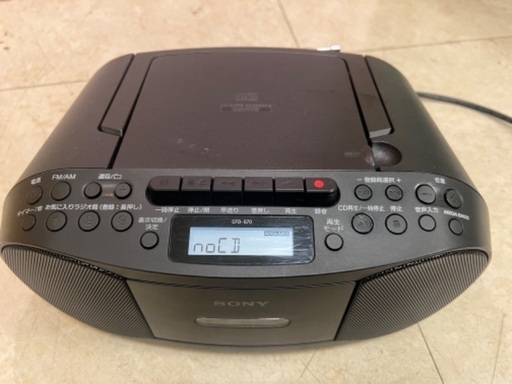 Sony CDラジカセ