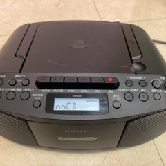 Sony CDラジカセ