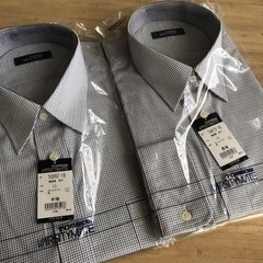 築館高校　男子　制服シャツ長袖、半袖　ワイシャツ