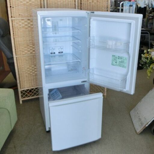 冷蔵庫 146L 2019年製 2ドア MR-P15EE-KW1 ホワイト 三菱 札幌 西野店