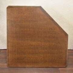 ≪yt1191ジ≫ 変形センターテーブル ダイヤ型 五角形 ローテーブル/コーナーテーブル 木製/リビング/レトロ/5角形 50924-02の画像