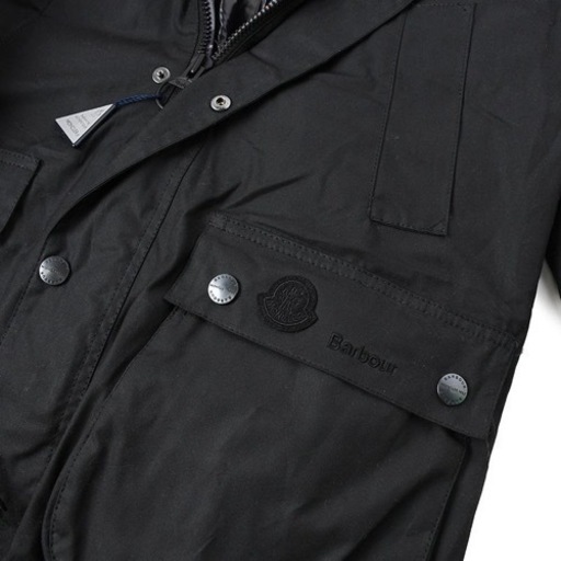 本物 新品 MONCLER モンクレール 日本サイズL相当 超人気ジーニアス1952 バブアーコラボ限定高級ジャケット・ダウンベスト付2枚組