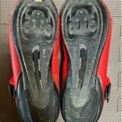 SHIMANO ビンディングシューズ RP3 限定赤 サイズ42の画像