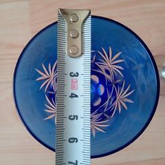 新品　未使用　切子グラス　ワイングラス　冷酒グラス　2個セットの画像