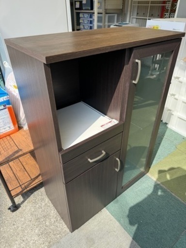 【リサイクルサービス八光】幅80　ニトリレンジボード (コパンT 80MRB DBR)