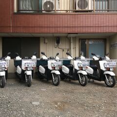 ポスティングのお仕事・未経験でも月給25万円スタート・原付バイク無料貸し出しの画像