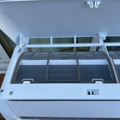 【極美品】2021年製 ニトリ 2.2kW 6畳用エアコンWi-Fi機能付き