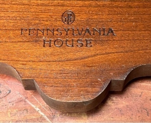 d0307607 超希少品PENNSYLVANIA HOUSE ペンシルバニアハウス ダイニングチェア 椅子 英国 当時物 アンティー