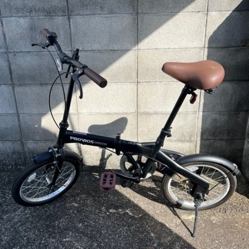 ［受け渡し者様決定］折りたたみ自転車　16×1.75　ブラック