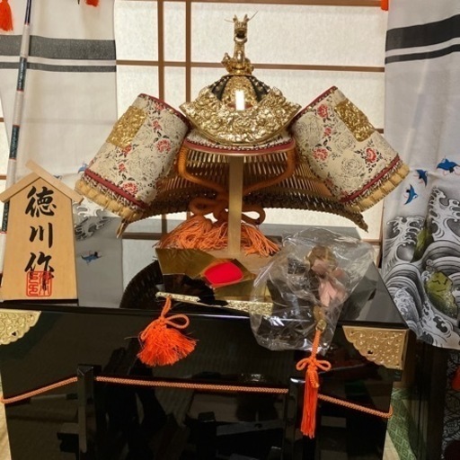 五月人形飾り徳川作五月武者段飾り