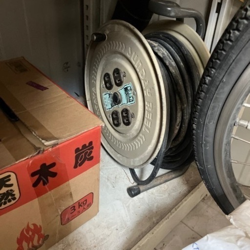 外での電源の延長