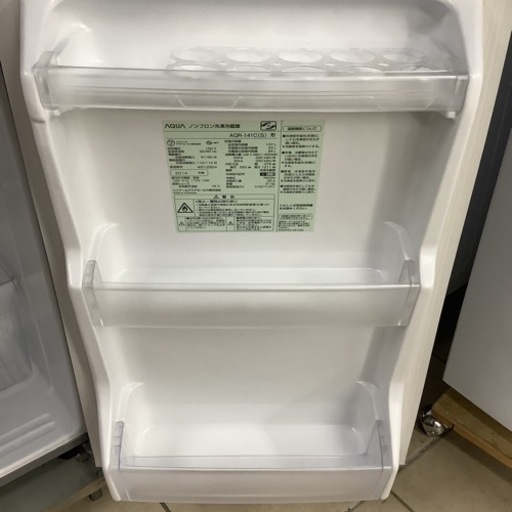 AQUA  アクア 冷蔵庫  AQR-141C  2014年製　137L