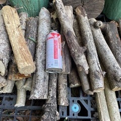 キャンプ用　薪の画像