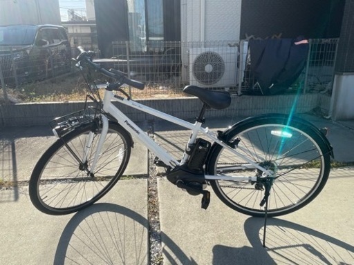 【あきひろ様】Panasonic ベロスター 23年式 クリスタルホワイト 電動クロスバイク