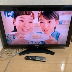 値下げ32型 液晶テレビの画像