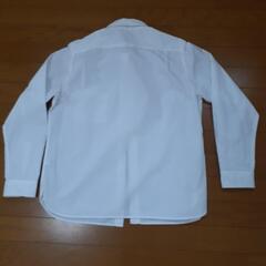 中古レディース　白シャツブラウスの画像