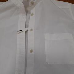 中古レディース　白シャツブラウスの画像