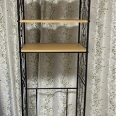 ゴミ箱上収納　キッチン収納　スチールラック