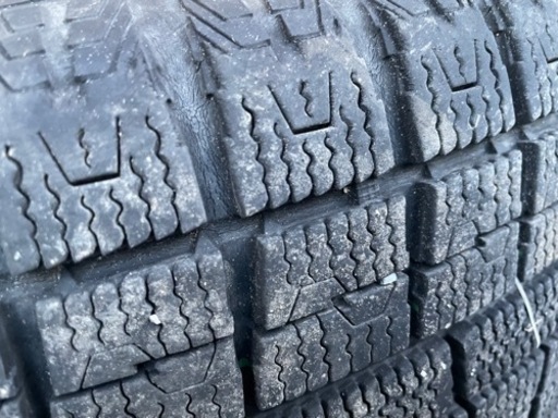 社外アルミ　5.5J×15 インセット52 185/60R15 TOYO GARIT G5 ホイール付 4本セット 2018年 山あり