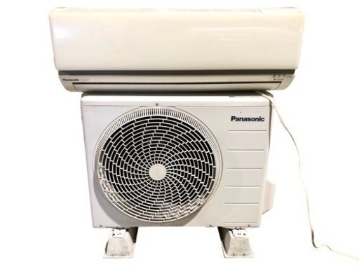 Panasonic パナソニック ルームエアコン 室内機 CS-J283C-W 室外機 CU-J283C 2013年製 冷暖房兼用 セパレート形 空調家電 ※写真外にもエアコン数台在庫有り