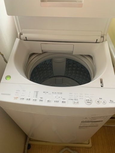 【引き渡し予定あり】TOSHIBA 洗濯機 8kg