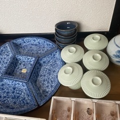 茶碗、グラス、盛り皿、取り皿等まとめての画像