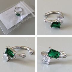 ラインストーン/イヤーカフ（新品）片耳用の画像