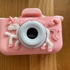 【新品】キッズカメラ 女の子 ピンク トイカメラ かわいい 子供用カメラ SDカード付き 高画質 パステルピンクの画像