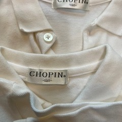決まりました！お受験　学校訪問　ミキハウス  Chopin  半袖ポロシャツ　サイズ120 オンワード樫山Jpressの濃紺ストレッチ半ズボン　行動観察試験や、夏場の学校訪問に！　サイズ120の画像