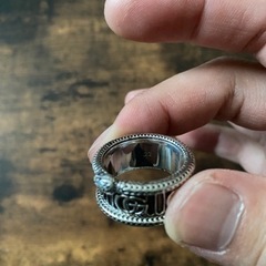 値引き中！！GUCCI グッチ　ダブルG シルバーリング　22号の画像