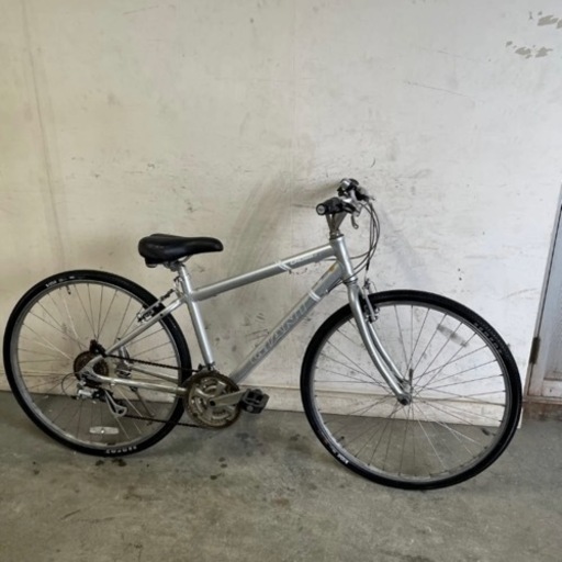 167□岐阜発　△ GIANT CROSS 3 / クロスバイク / 3×7段変速 / 走行確認 / サドル破れ有り / Sサイズ / 防犯有り / 現状品　R5.4/7□