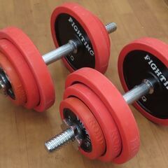 ♪FIGHTING ROAD/ファイティングロード ダンベル 20kg×2＝40kg♪①の画像