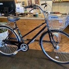 前輪タイヤ・前輪チューブ新品！】LEDオートライト 6段変速 27インチ
