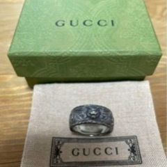 値引き中！！GUCCI グッチ　キャットヘッドシルバーリング　23号の画像