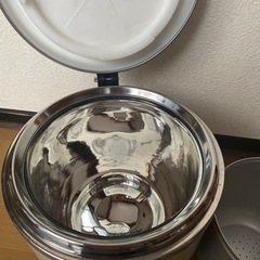 レトロな新品保温ヂャーの画像