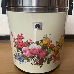レトロな新品保温ヂャーの画像
