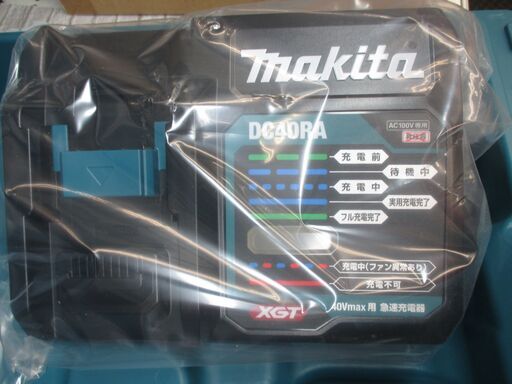 makita マキタ TW007GRDX インパクトレンチ 未使用 40V バッテリー×2 充電器 【ハンズクラフト宜野湾店】