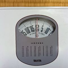 タニタ体重計(アナログ)の画像