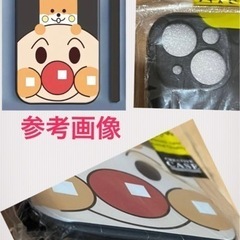 ①新品 iPhone14 plus ソフトケース 携帯 カバー ケース アンパンマン 耐衝撃の画像