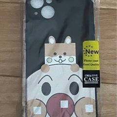 ①新品 iPhone14 plus ソフトケース 携帯 カバー ケース アンパンマン 耐衝撃の画像