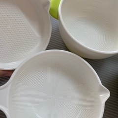 離乳食セット　リッチェル　おかゆクッカー、保存容器付きの画像
